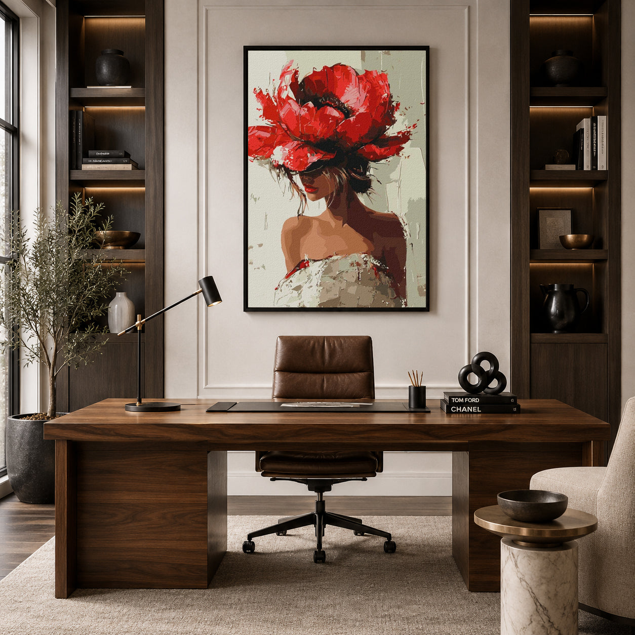 Boho Canvas Painting