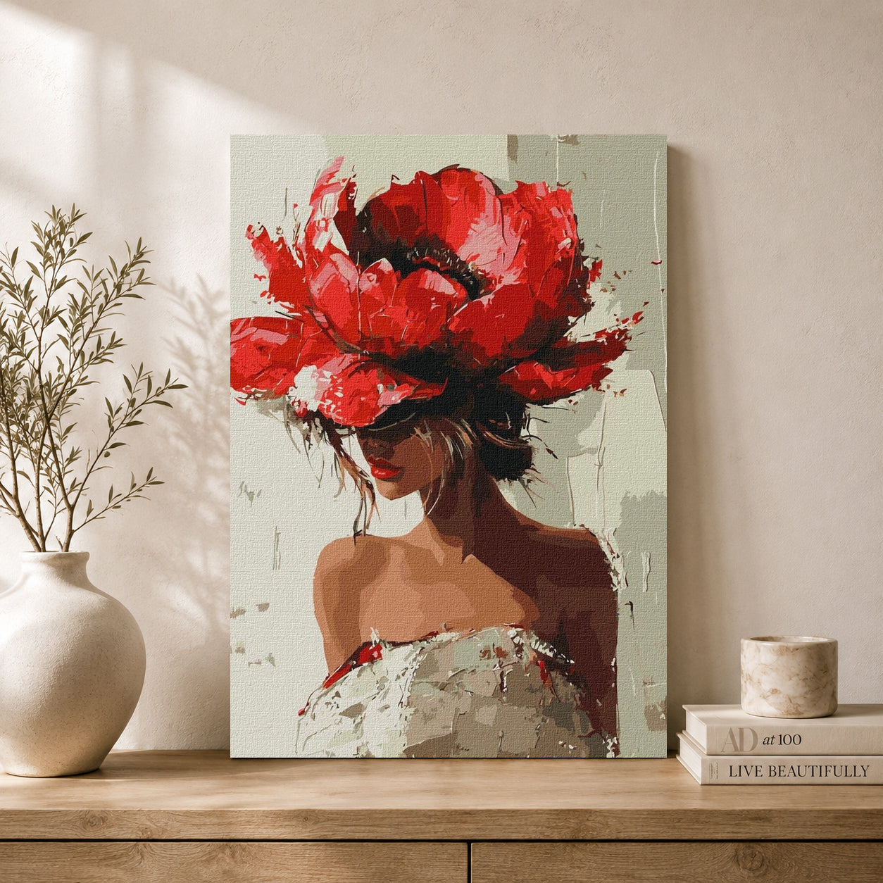 Boho Canvas Painting