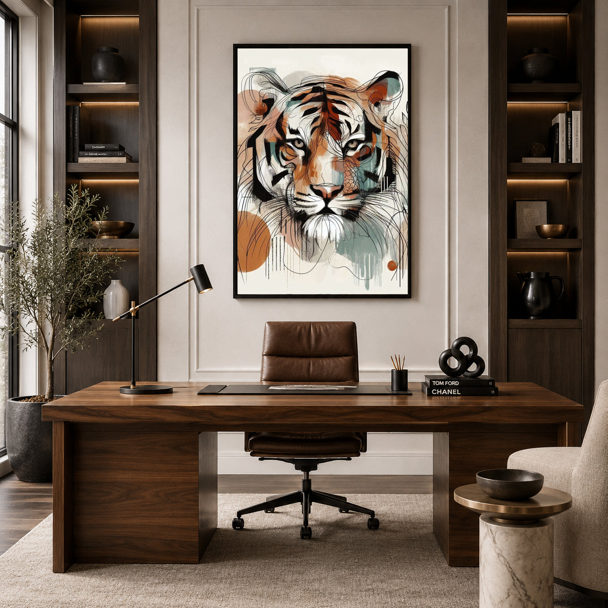 Boho Canvas Painting