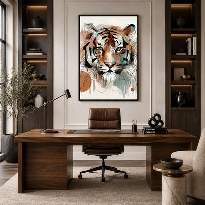 Boho Canvas Painting
