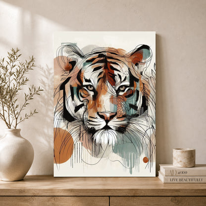 Boho Canvas Painting