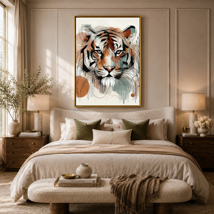 Boho Canvas Painting