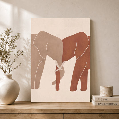  Boho Canvas Painting 