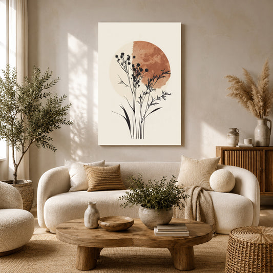 Boho Wall Art Painting