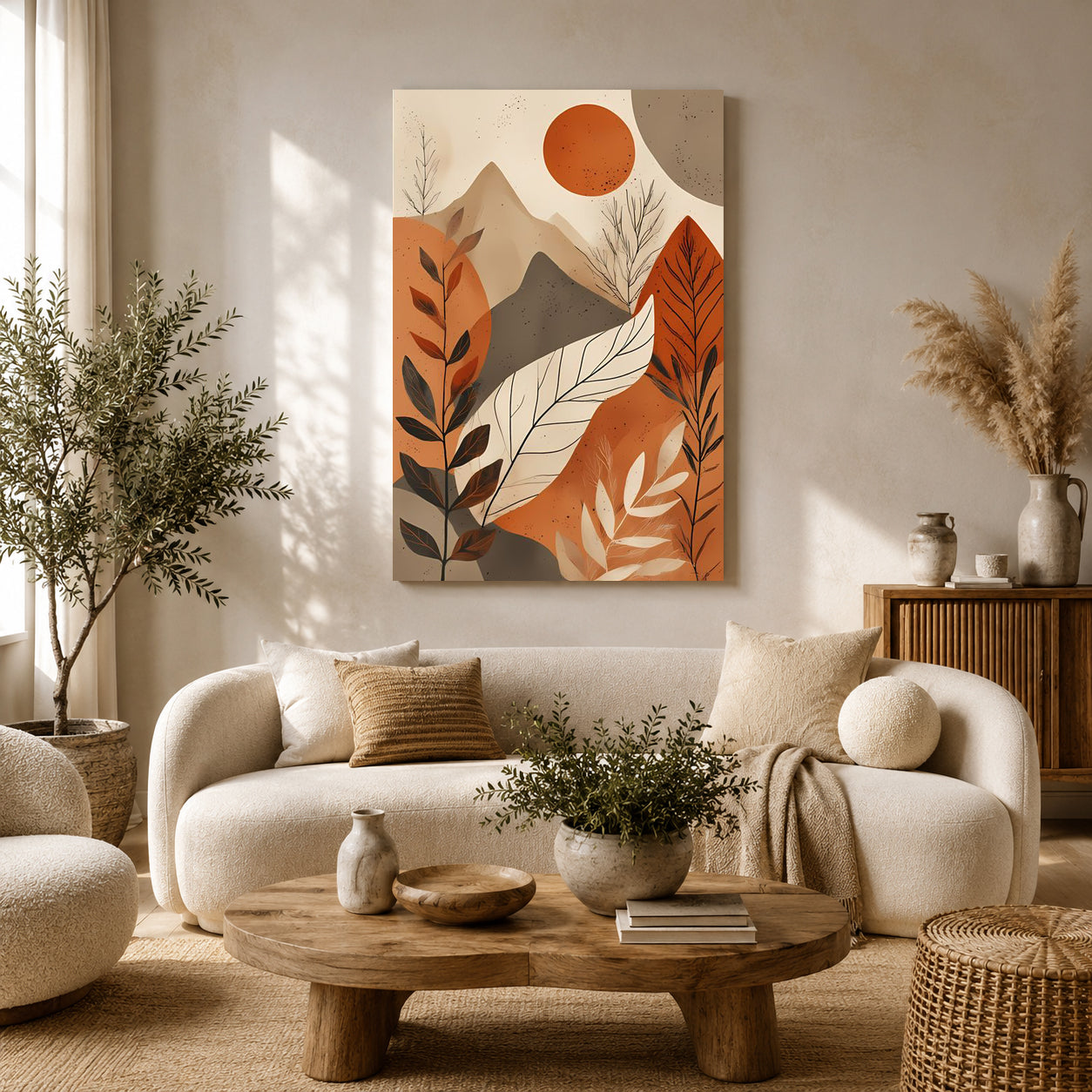 Boho Wall Art Painting