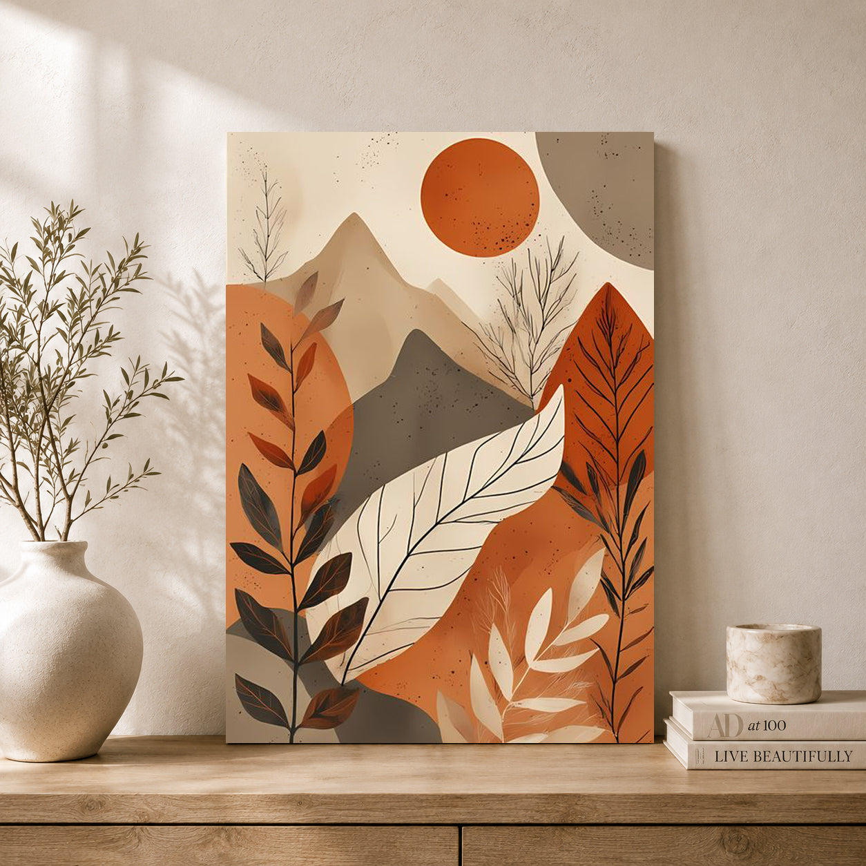 Boho Wall Art Painting