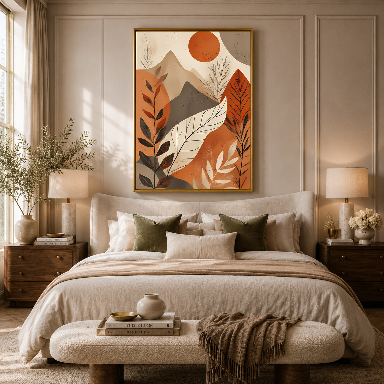 Boho Wall Art Painting