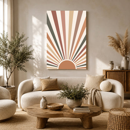 Boho Wall Art Painting