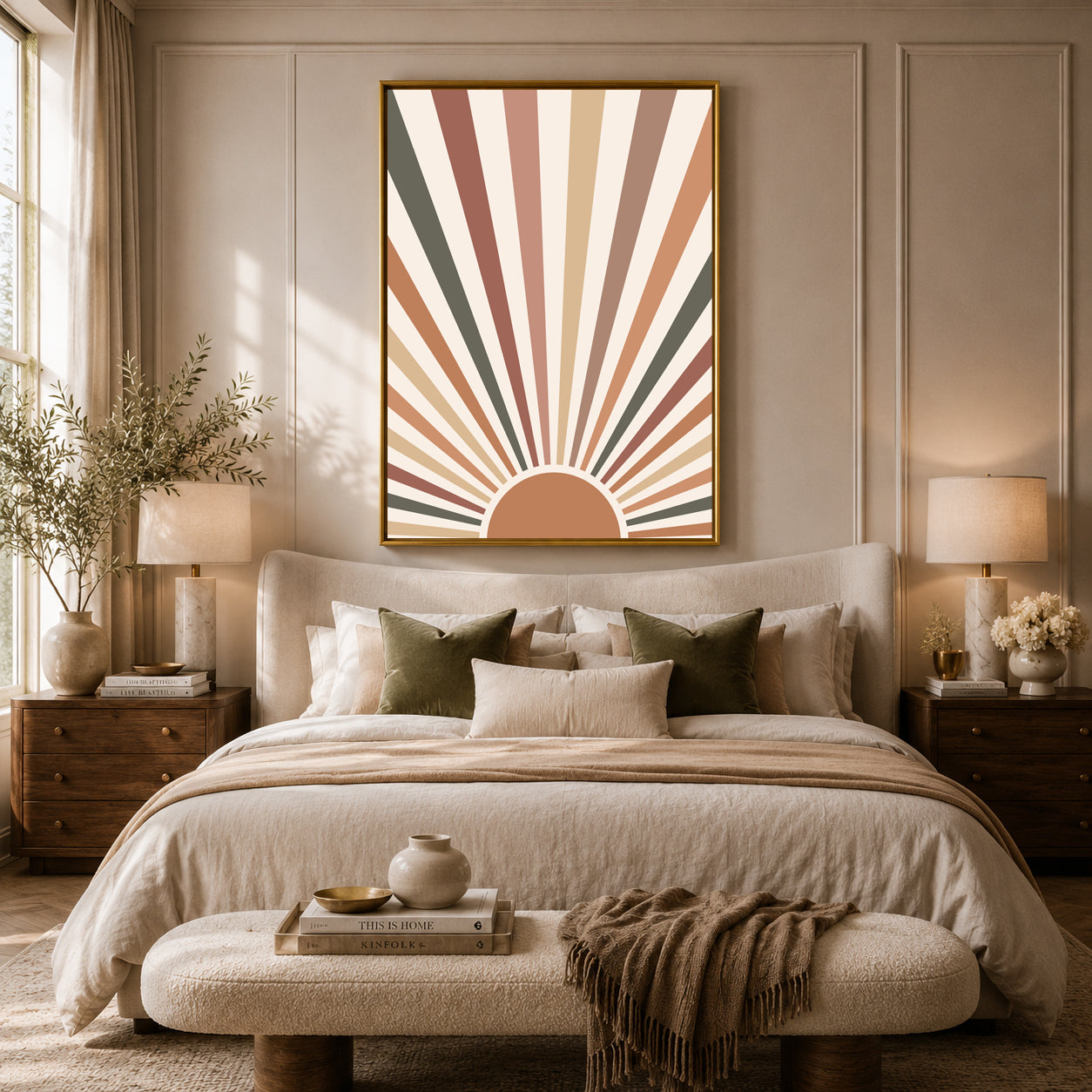 Boho Wall Art Painting