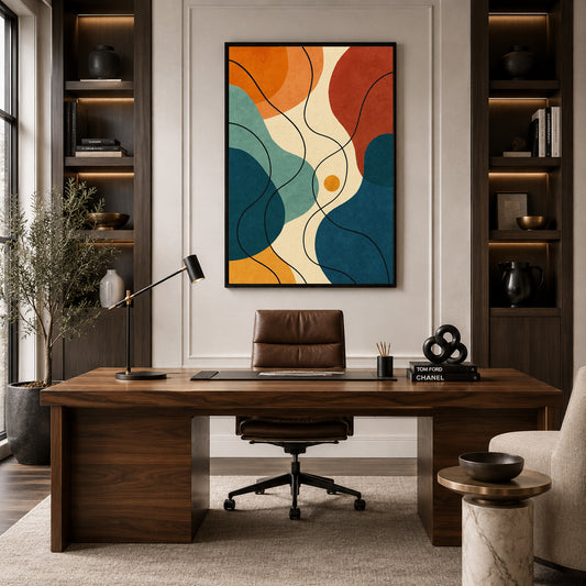 Boho Wall Art Painting