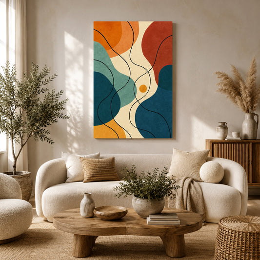 Boho Wall Art Painting