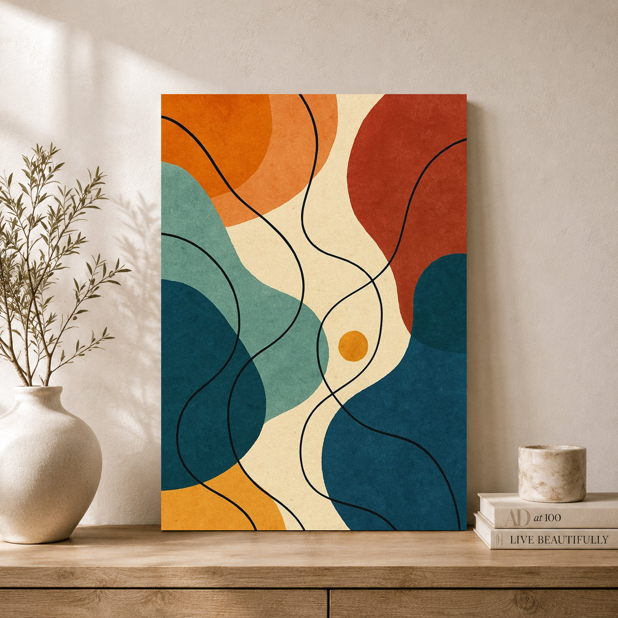 Boho Wall Art Painting