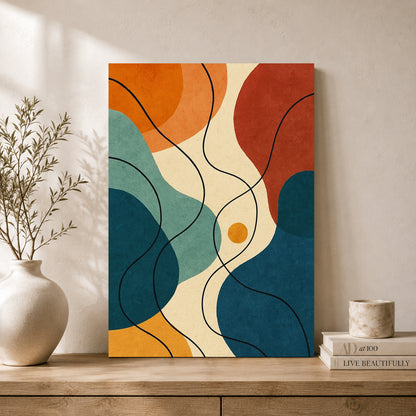 Boho Wall Art Painting