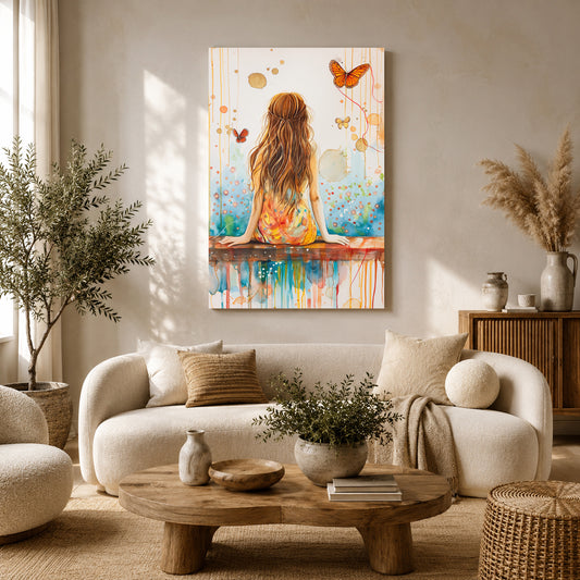 Boho Wall Art Painting