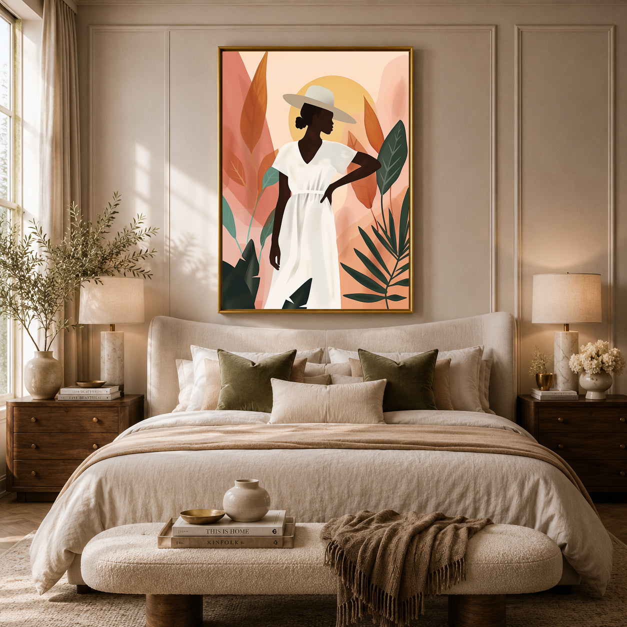 Boho Wall Art Painting