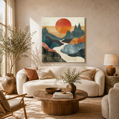 Boho Wall Art Painting