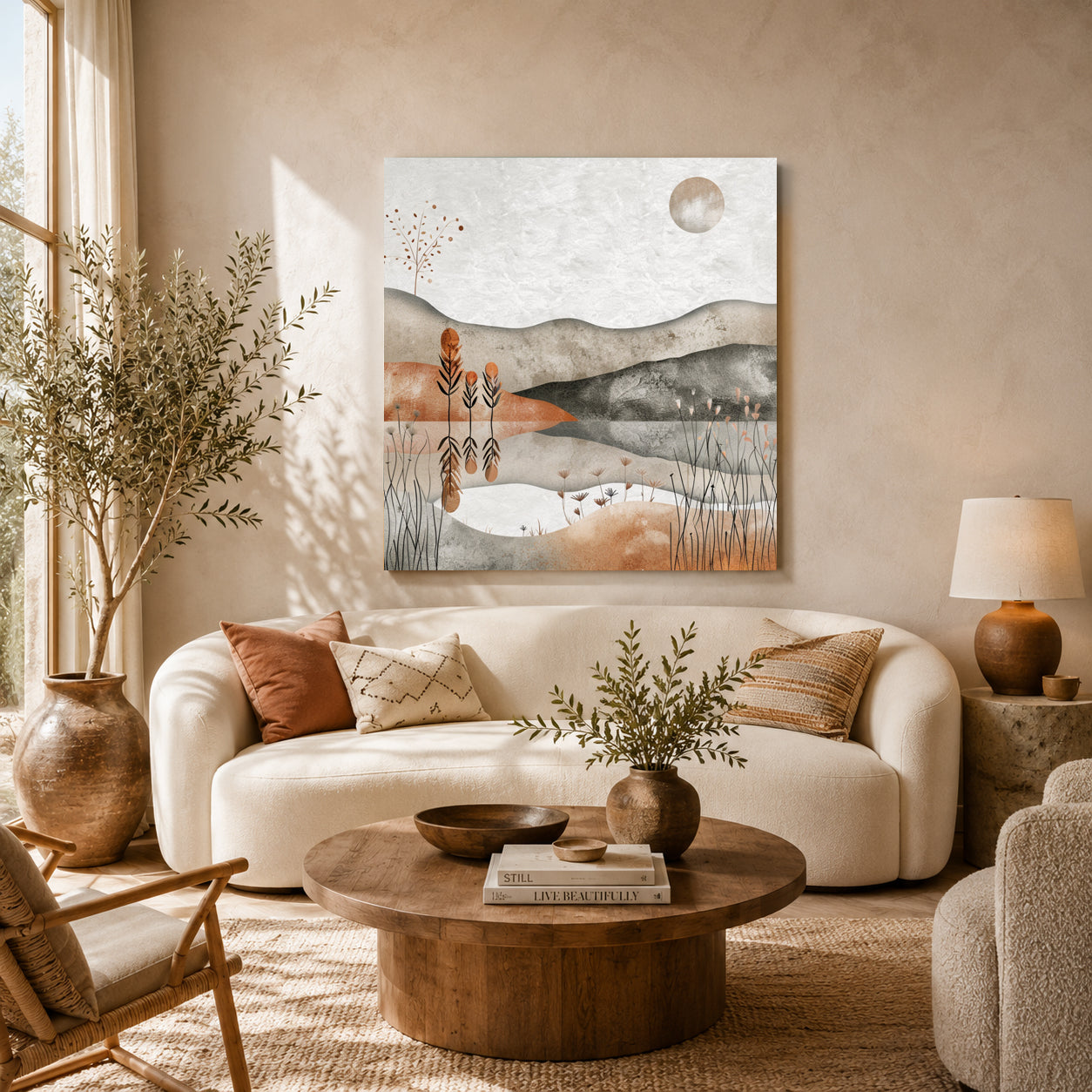  Boho Wall Art Painting 