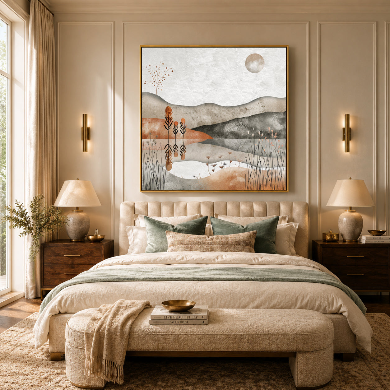  Boho Wall Art Painting 