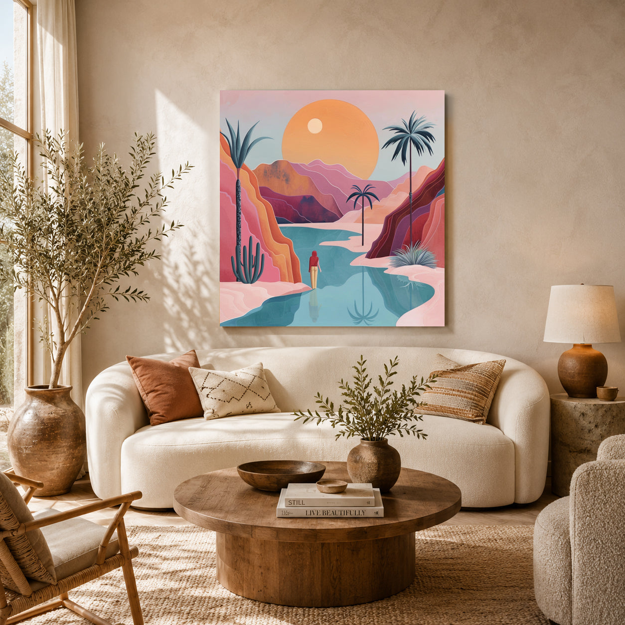  Boho Wall Art Painting 