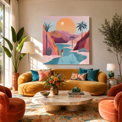  Boho Wall Art Painting 