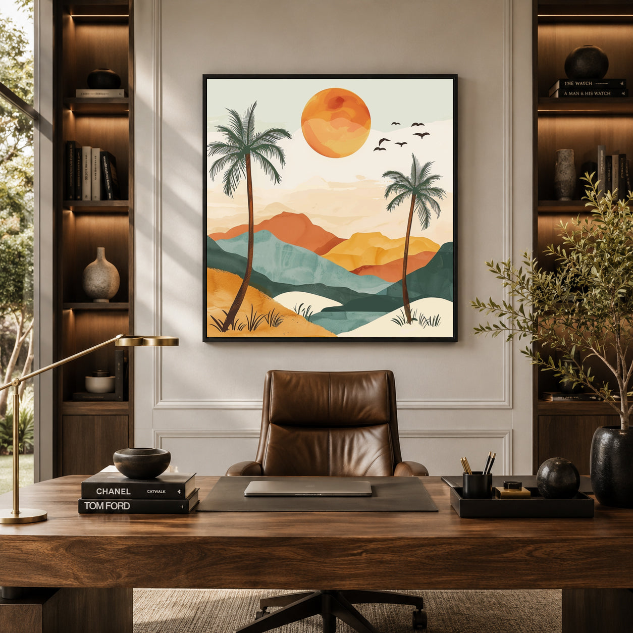 Boho Wall Art Painting