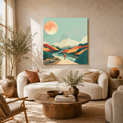 Boho Wall Art Painting