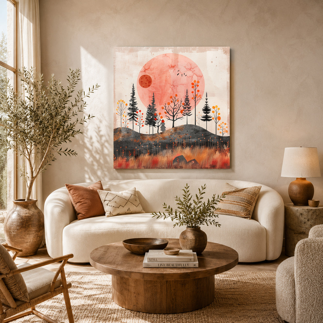  Boho Wall Art Painting 