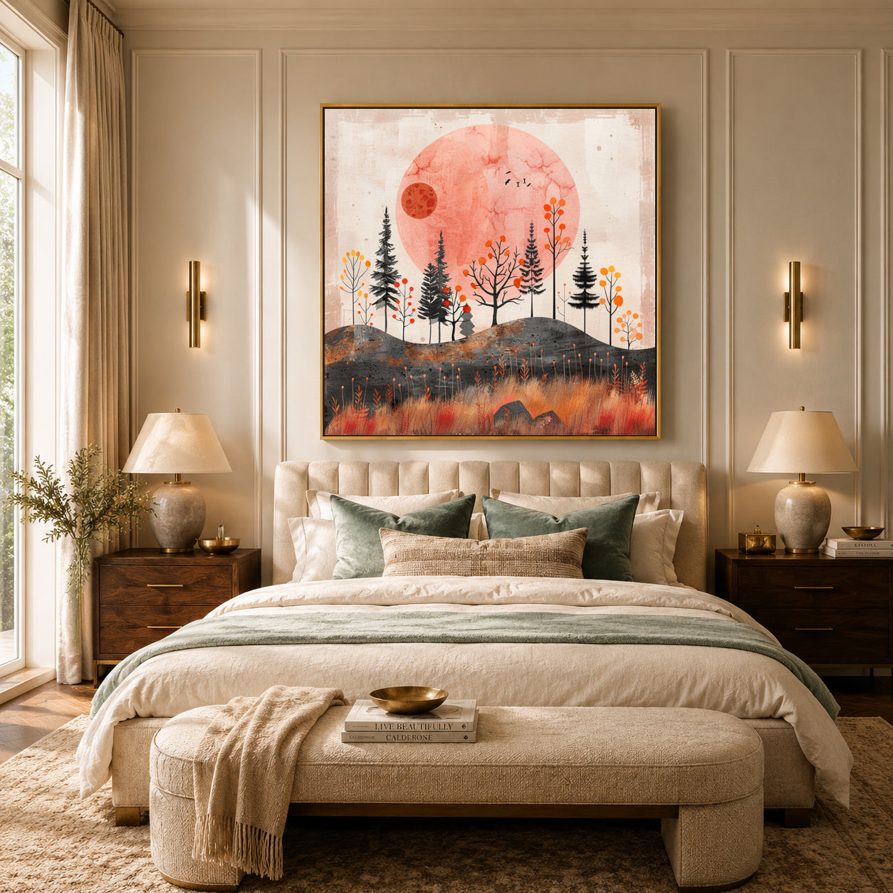  Boho Wall Art Painting 