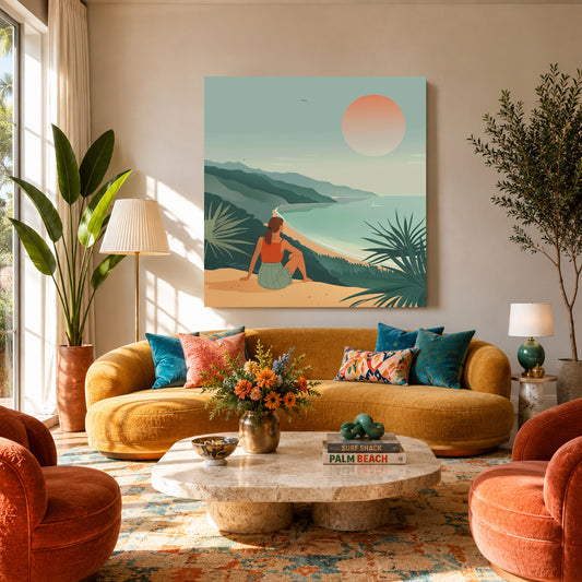 Boho Wall Art Painting