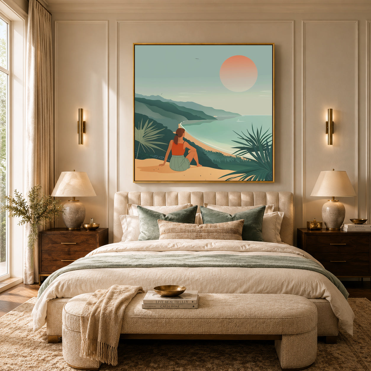Boho Wall Art Painting