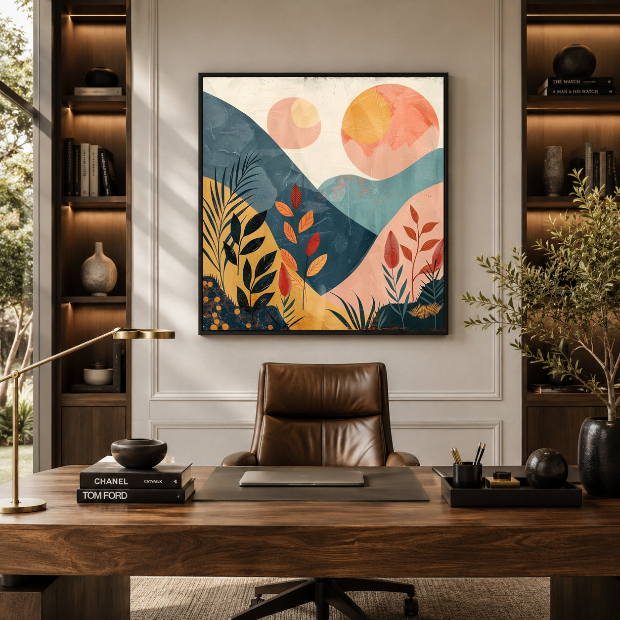 Boho Wall Art Painting