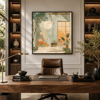 Boho Wall Art Painting