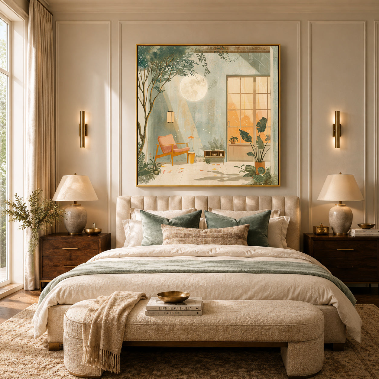 Boho Wall Art Painting