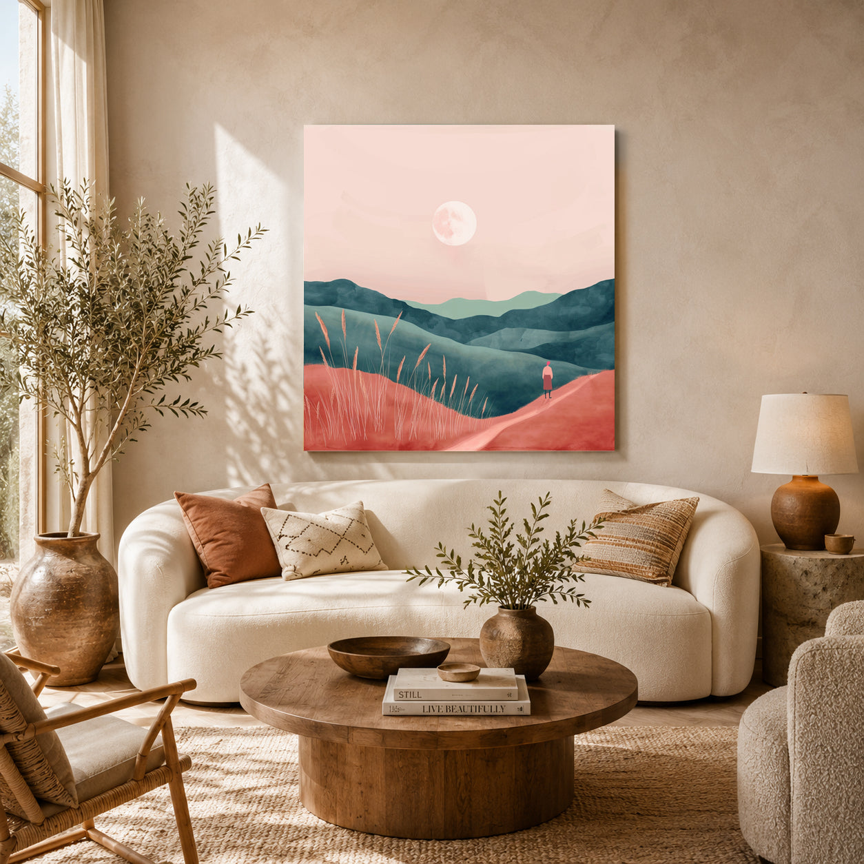 Boho Wall Art Painting