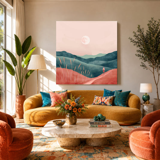 Boho Wall Art Painting