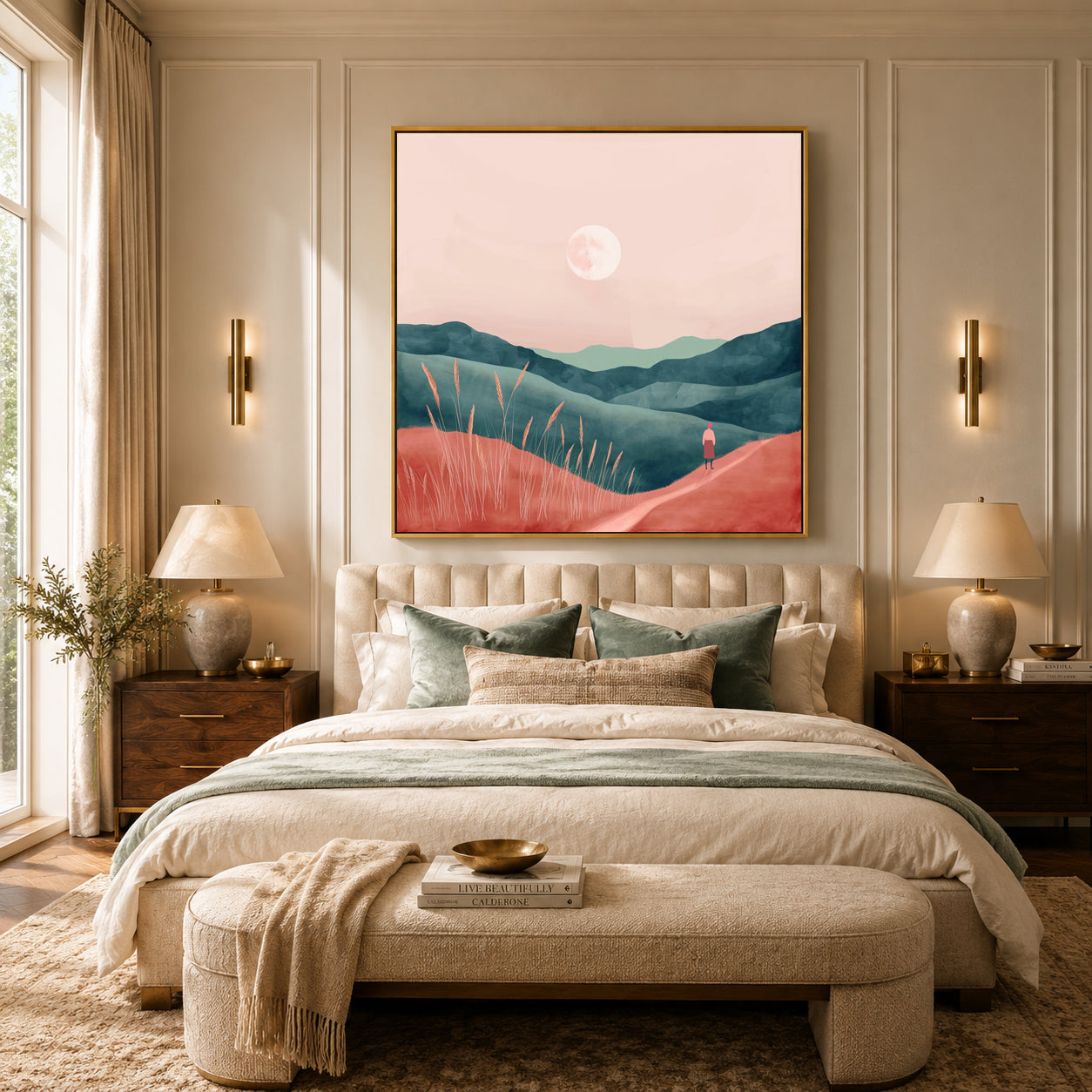Boho Wall Art Painting