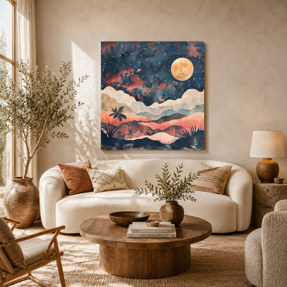 Boho Wall Art Painting