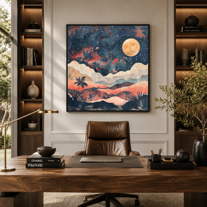 Boho Wall Art Painting