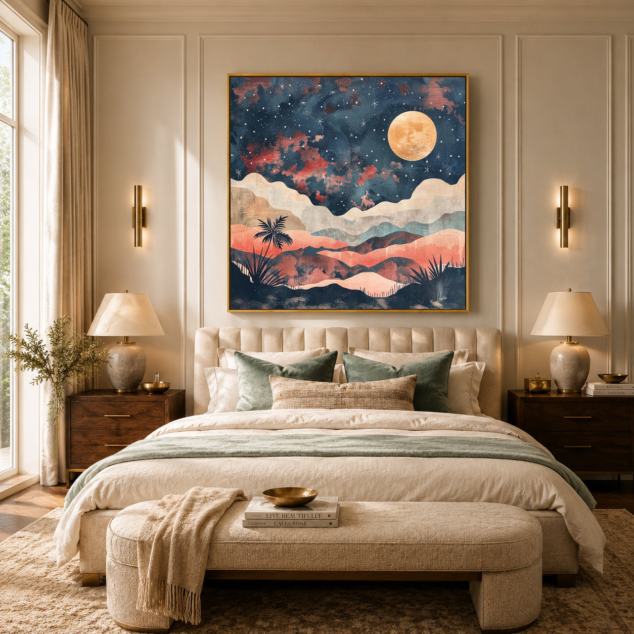 Boho Wall Art Painting