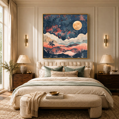 Boho Wall Art Painting