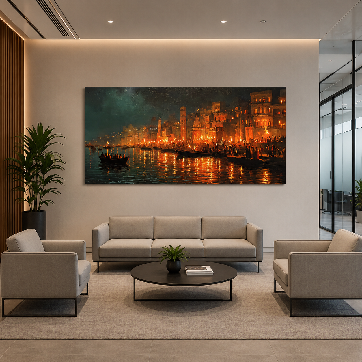 Banaras Canvas Painting