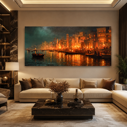 Banaras Canvas Painting
