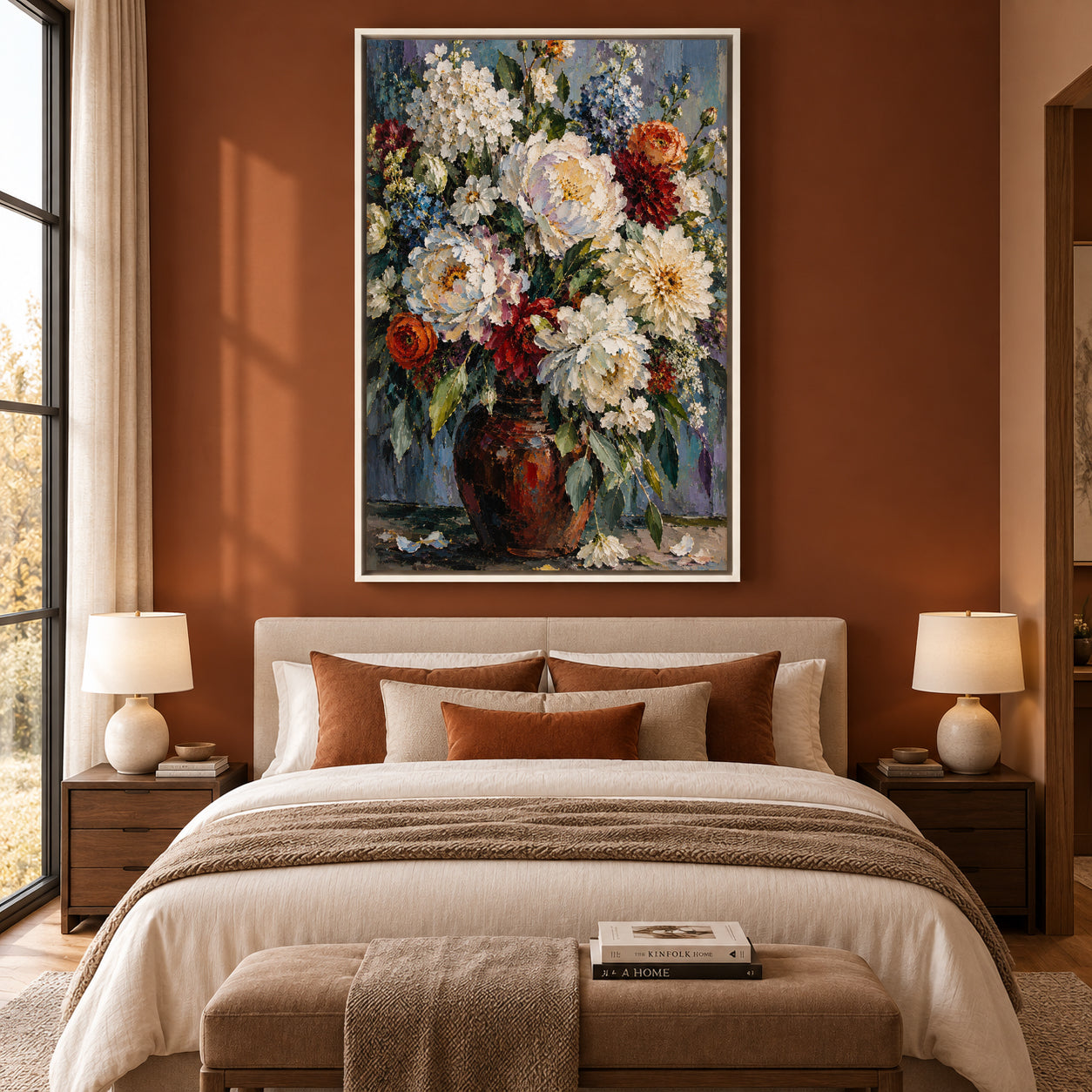 Gathered in Bloom Floral Canvas Wall Art