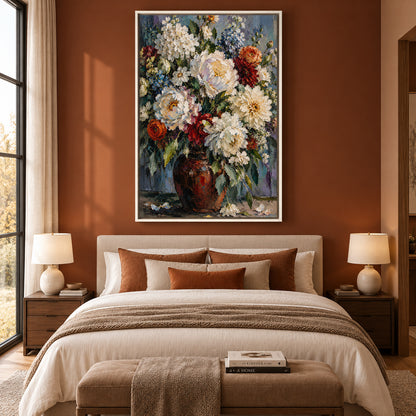 Gathered in Bloom Floral Canvas Wall Art