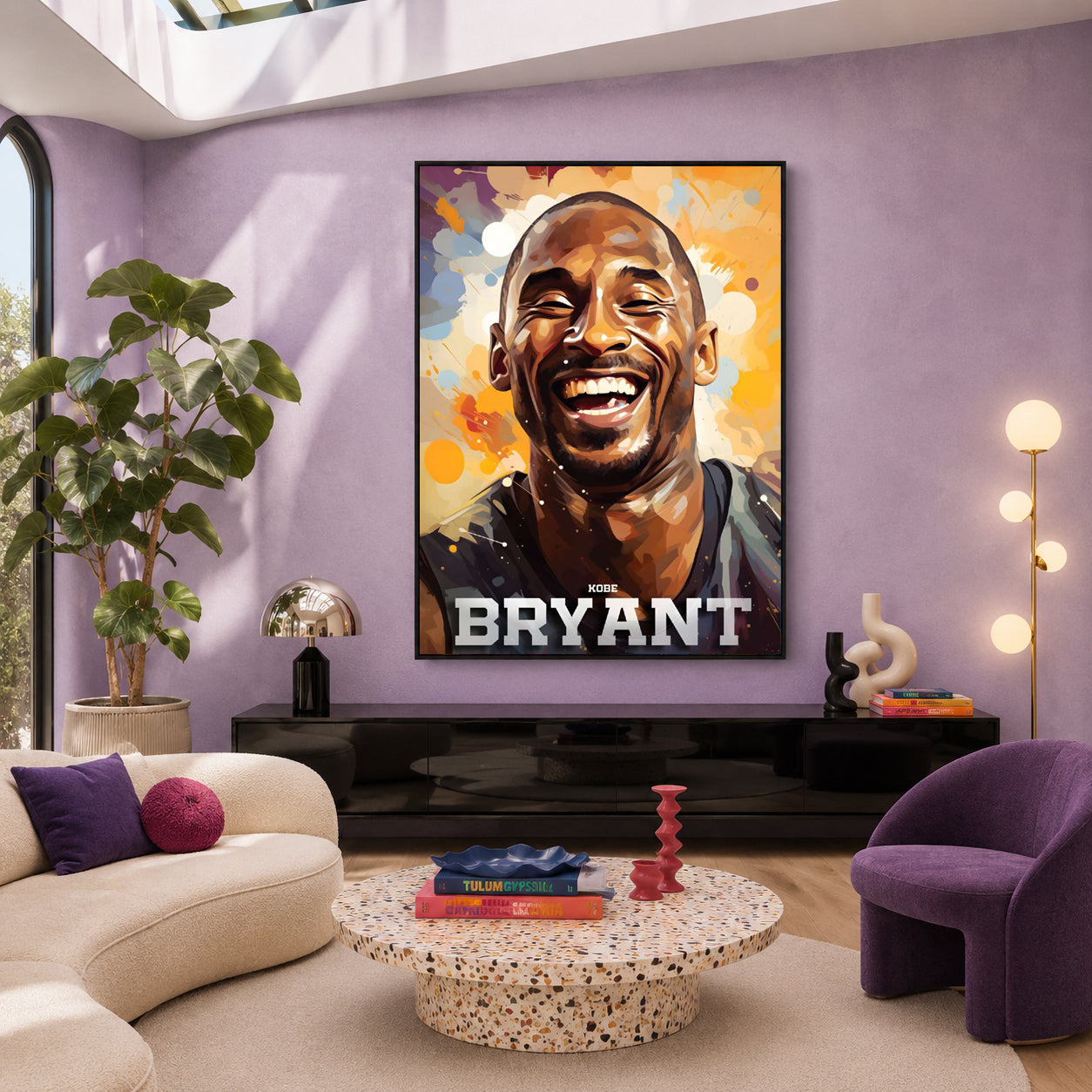 Mamba Smile Maximalist Wall Art