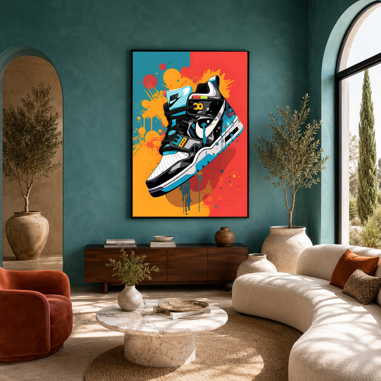Hip-Hop Frequencies Maximalist Wall Art
