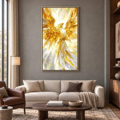 Phoenix Vastu Wall Art Symbolic Artwork for Modern Interiors