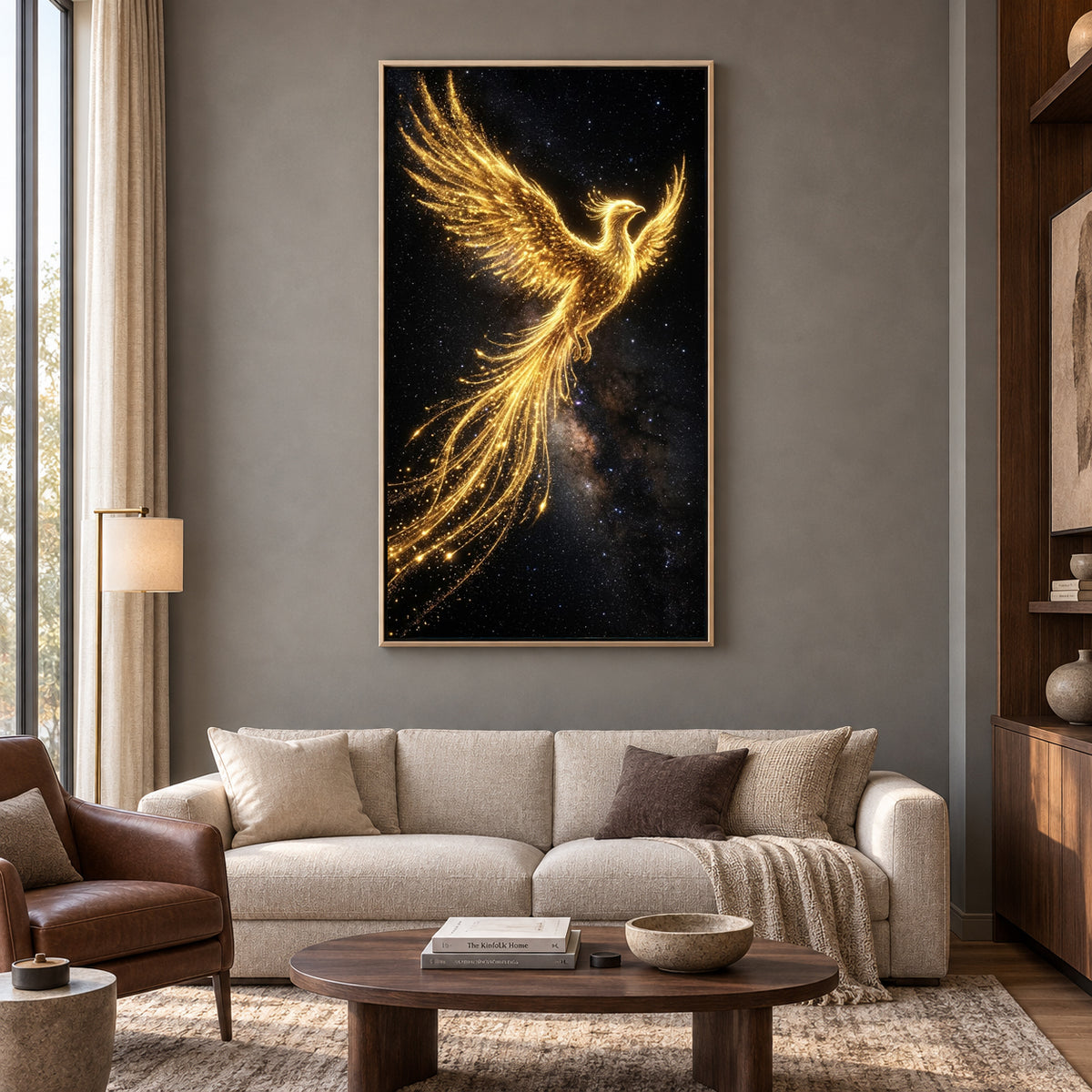Phoenix Vastu Wall Art Premium Decor for Positive Energy at Home