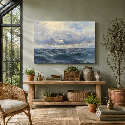 Ocean Waves Canvas Painting