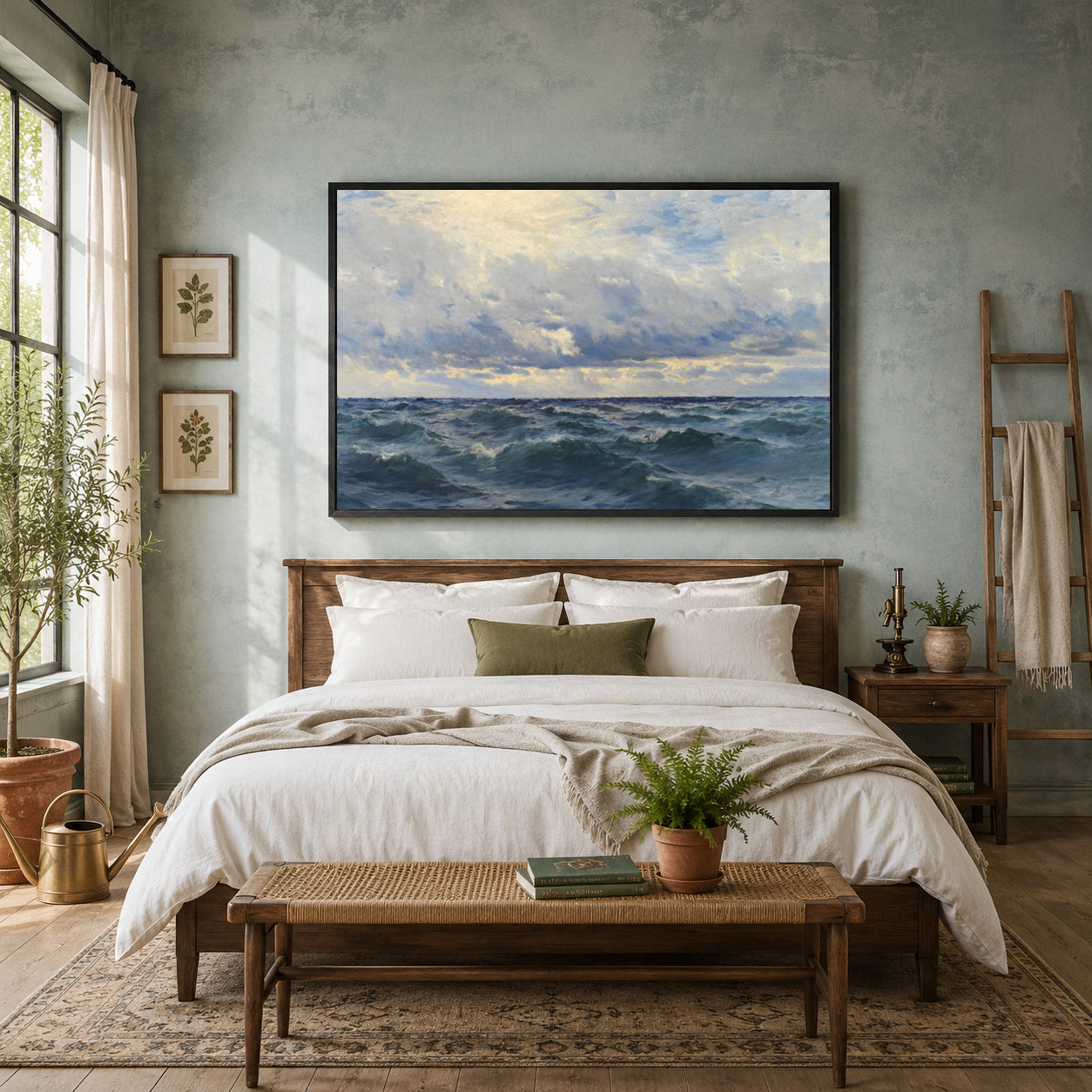 Ocean Waves Canvas Painting